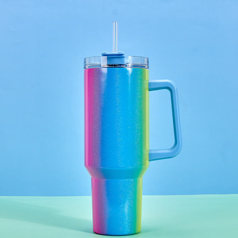 Rainbow paint four-color vertical change