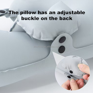 Mới tùy chỉnh nâng cấp Inflatable cổ gối xách tay gấp phụ nữ thời trang máy bay xe văn phòng bất cứ lúc nào - Product Image 5