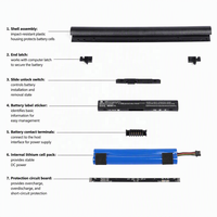 Baterai Pengganti Grosir JC04 HSTNN-LB7W 919700-850 untuk HP 250 G6 240 G6 255 G6 Pavilion 15-bs 15-bw 17-bs