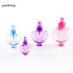 Botellas de Spray de Plástico Cosméticas en Forma de Corazón de 25 ml, 50 ml, 80 ml, 120 ml, Botellas de Plástico, Botellas de Perfume - Product Image 3