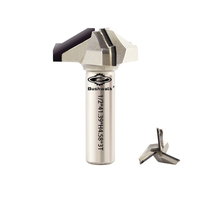 BushwaLk CNC Alat Pemotong Spiral End Mill PCD Berlian 1/2*52*H17.5*2T*6 dari Paduan Tungsten Kobalt AlTin yang Dapat Disesuaikan untuk Router CNC