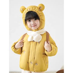 S0876/écharpe en peluche solide pour enfant en bas âge, pour fille, mode, chaleur personnelle, écharpe confortable pour bébé - Product Image 3
