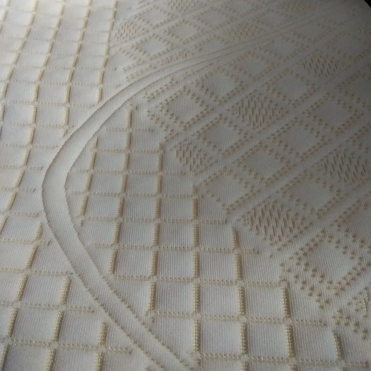 Tela acolchada con borde lateral para colchón, rollo de tela para cubrir el borde del colchón