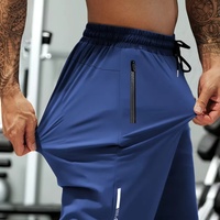 Shorts de sport pour homme à séchage rapide avec poches zippées, shorts de sport élastiques, shorts de course, pantalons de sport respirants