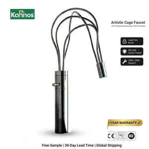 Lavabo de Cerámica Profundo Antisalpicaduras con Diseño Único de Nido de Pájaro, Lavabo de Baño para Encimera con Nanoglaseado de Fácil Limpieza - Product Image 1