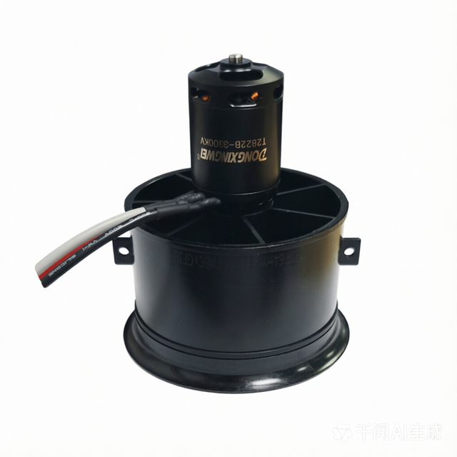 EDF64mm Ducted 11-blade Fan for Remote-controlled Drones, Brushless Motor, High-speed, High-power Motor.