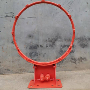 Aro <span class=keywords><strong>de</strong></span> Baloncesto para Exteriores, Montado en Pared, para Adultos, con Resorte Sólido, Soporte <span class=keywords><strong>de</strong></span> Baloncesto para Niños, para Uso en Canchas <span class=keywords><strong>de</strong></span> Baloncesto al Aire Libre - Product Image 4