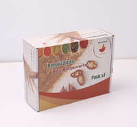 FAVORCRAFTS Boîtes d'expédition en carton personnalisées, portables, réutilisables, écologiques, haut de gamme, pour vente en gros - Regal'Epices Spice
