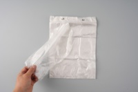 Sacs en plastique transparents de qualité alimentaire pour le stockage des aliments, sacs résistants en HDPE LDPE avec logo personnalisé, fourniture directe d'usine