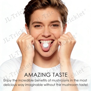 Comprimés à croquer JULONG au goût fraise, à base de champignons Lion's Mane, pour soutenir la concentration et la fonction cognitive - Product Image 5