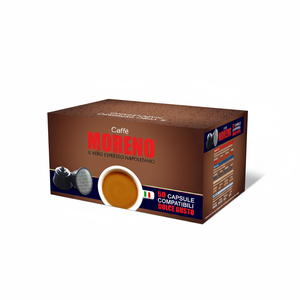 Moreno Dek 50 Capsule di Caffè Compatibili con Dolce Gusto per Macchine Monodose a 0,18€ per Capsula - Product Image 2