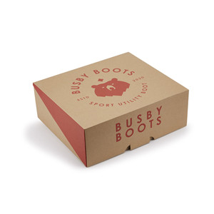 Busby stivale invernale Chelsea uomo, pelle blu Navy - Product Image 4