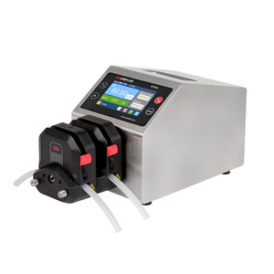 Chì chất lỏng bt300l động cơ bước bơm nhu động định lượng hóa chất thép không gỉ đo bơm cho làm đầy chất lỏng Dispenser - Product Image 2