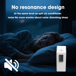 Climatiseur mobile mini portable 1800 BTU en promotion avec tuyau d'évacuation sans chaleur pour la maison et l'hôtel - Product Image 3