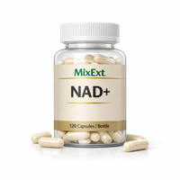 Capsules Antioxydantes Liposomales MixExt OEM à Marque Blanche NAD 900mg Complexe & Resvératrol pour Anti-Âge