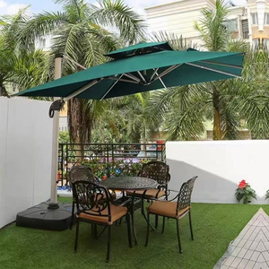 Sombrilla Cantilever <span class=keywords><strong>para</strong></span> <span class=keywords><strong>jardín</strong></span>, muebles de exterior, sombrilla grande económica de 3,5 m <span class=keywords><strong>para</strong></span> Patio y playa - Product Image 2