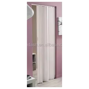 <span class=keywords><strong>Puerta</strong></span> plegable <span class=keywords><strong>de</strong></span> <span class=keywords><strong>PVC</strong></span> <span class=keywords><strong>de</strong></span> estilo moderno <span class=keywords><strong>Puerta</strong></span> interna bloqueable esmaltada con brillo blanco para dormitorio y cocina Precio Aplicación <span class=keywords><strong>exterior</strong></span> - Product Image 2