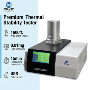 Analizador de Estabilidad Térmica SKZ1053A, <span class=keywords><strong>Balanza</strong></span> de 1 mg-3 g, Precisión de ±0.01 ℃   Fluctuación en materiales metálicos compuestos inorgánicos - Product Image 1