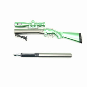 Led Light Creatief Sluipschuttersgeweer Modellering Gel Pen Wapens Zwart Bijvullen 0.5Mm Kids Cadeau Speelgoed Briefpapier Schoolbenodigdheden - Product Image 5