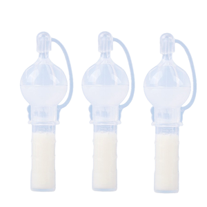 Kit de colector de calostro de 4ml sin BPA, accesorio de lactancia reutilizable con diseño de silicona de alimentación directa manual - Product Image 1