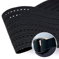 Sangle élastique ajustable à boucle et crochet, douce, écologique, en tricot de spandex/polyester, pour textile de maison et usage médical MILY