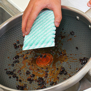 Esun-Éponge à vaisselle multifonctionnelle de forme carrée pour le nettoyage de la maison, tampon à récurer à haute absorption d'eau facile à nettoyer - Product Image 5