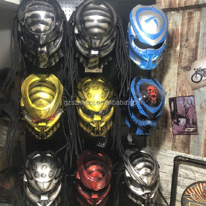 Full <strong>Helmet</strong> Stylish Motorcycle Outdoor <strong>Helmets</strong> <strong>predator</strong> alien Cool <strong>Predator</strong> Motorcycle <strong>Helmet</strong> Hunter Yautja Mask Capacete Para - Product Image 3