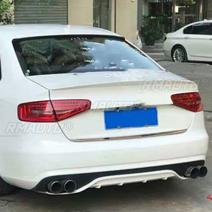 สปอยเลอร์หลังรถยนต์ YKSRDNF สำหรับ Audi A4 B8 B8.5 ปี 2009 2010 2011 2012 2013 2014 2015 2016 ผลิตจากพลาสติก ABS คุณภาพสูง - Product Image 3