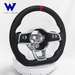 Volante <span class=keywords><strong>de</strong></span> Cuero Napa para Volkswagen Polo, Passat, Jetta, Golf, <span class=keywords><strong>Precio</strong></span> al por Mayor con Cantidad Mínima <span class=keywords><strong>de</strong></span> Pedido Baja, para Entrega a Granel - Product Image 3