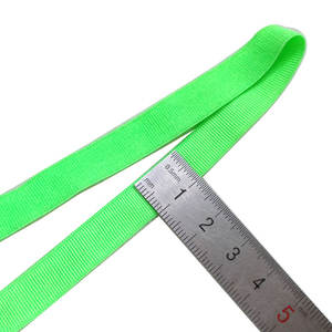 Fascia elastica personalizzata in morbida pelle scamosciata su un lato con Nylon Spandex produttore fornitura per abbigliamento sportivo fettuccia - Product Image 5