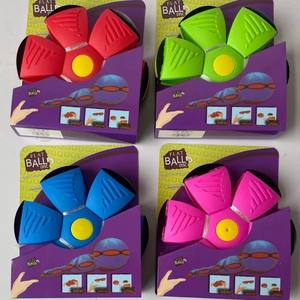 Lynpet prezzo di fabbrica per esterno flessibile magico volo UFO piatto di lancio del cane palla giocattolo portatile piattino giocattoli per bambini - Product Image 5
