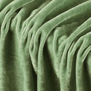 Tessuto in <span class=keywords><strong>Seta</strong></span> 100% Mulberry Blu, Rosso e Bianco, Traspirante, Morbido e Liscio, Velluto Rosso alla Moda con Colori Multipli - Product Image 5