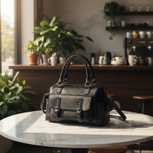 2025夏季新款女式休闲手提包欧美时尚单肩斜挎包大容量复古拉链 - Product Image 1