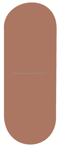 Tapete de Yoga Extra <span class=keywords><strong>Grande</strong></span> de 4.5mm, Antideslizante, de Caucho Natural, con Impresión de Logotipo Personalizado, Forma Curva, Ovalada, de PU - Product Image 3