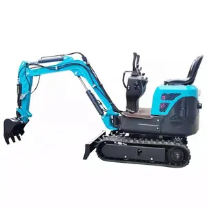 Neuankömmling Mini bagger Crawler Mini bagger 1 Tonne 1,2 Tonnen 1,5 Tonnen Preise mit Anbaugeräten Multifunktion kleinstes chinesisches Exc