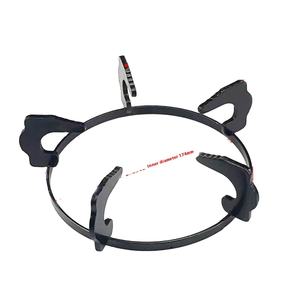 Support d'accessoires <span class=keywords><strong>en</strong></span> métal de fonte de support de cuisinière à gaz rectangulaire de ménage antidérapant pour le <span class=keywords><strong>pot</strong></span> de lait pour le gaz de remorquage d'espace de salon - Product Image 3