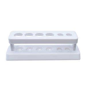 ขายส่งจากโรงงาน ชั้นวางหลอดทดลองหลากหลายแบบ ขนาด 12 มม. 16 มม. ทำจากพลาสติก ABS 6 ช่อง สำหรับห้องปฏิบัติการ - Product Image 2