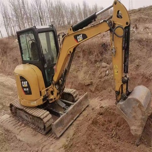 Excavadora usada Caterpillar 303.5E Mini 3,5 Ton Excavadora hidráulica de segunda mano sobre orugas 305E2 306,5 307E2 de alta calidad - Product Image 5