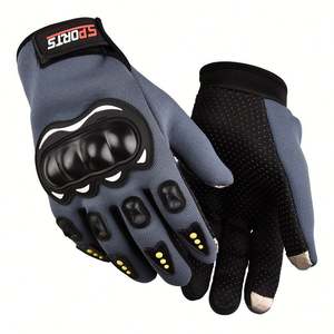 Gants de sport athlétiques mi-doigts pour hommes, très vendus, en polyester, protection des articulations, pour la moto, la course et le cyclisme en extérieur - Product Image 6