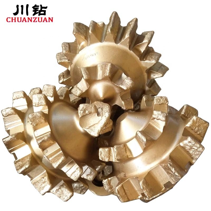 Todos los del Comité códigos 14 3/4 "Diente de acero de perforación Tricone Bits