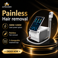 Épilateur laser professionnel 2026, 1800W, diode laser, grande puissance, 755 808 1064mm, machine d'épilation au laser diode