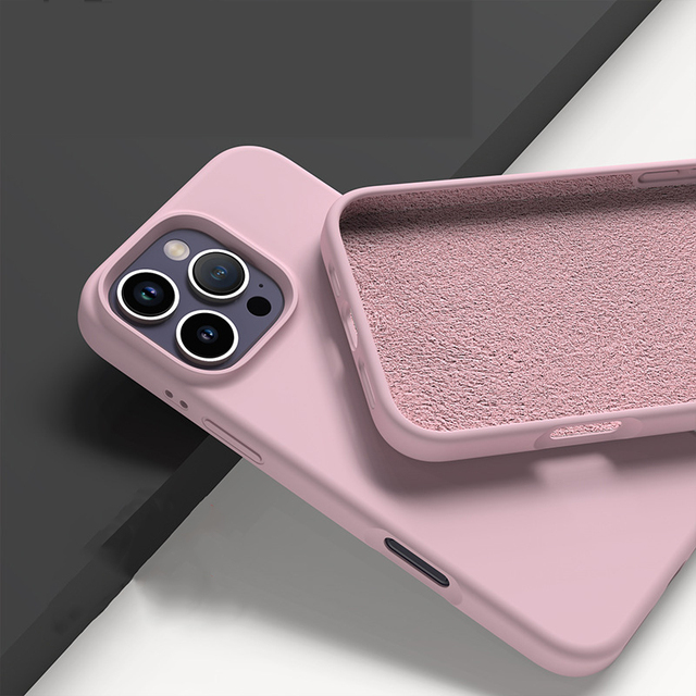 For iPhone 16 Pro Max Phone case Wholesale Luxury Shockproof Soft Silicone Mobile Phone Case for iPhone 12 13 14 15 16 Pro Max