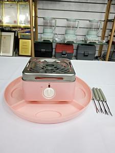 Appareil à S'mores Électrique avec <span class=keywords><strong>6</strong></span> Bâtonnets pour Rôtir les Guimauves, Plateau de Service, Kit S'mores d'Intérieur, Appareil à S'mores Sans Flamme, Lave-Vaisselle - Product Image 3