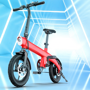 Vélo Électrique Portable H1 avec Moteur 250W, Pneus 14 Pouces, Batterie Intégrée, Idéal pour les Trajets Quotidiens – Prix Usine - Product Image 1