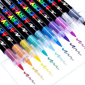 ปากกาสีอะคริลิค <span class=keywords><strong>Flysea</strong></span> 12 สี หัวปากกาขนาด 0.5-5 มม. สำหรับงานประดิษฐ์และอุปกรณ์ศิลปะ - Product Image 4