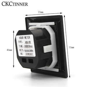HM-1R Hour Meter Marine Boat Xe Máy Hiển Thị Kỹ Thuật Số Giờ Meter Độ Chính Xác Cao <span class=keywords><strong>Timer</strong></span> Counter 100-240VAC 50/60HZ - Product Image 6