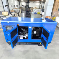 Groupe électrogène diesel silencieux Weichai série 60 kW 80 kVA, refroidissement par eau, pour l'alimentation des sites miniers et de construction