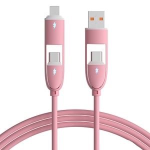 4 in 1 100W Multifunction Fast Charging USB Charger <b>Cable</b> 1M Universal <b>Data</b> <b>Cable</b> for Mobile Phones - Product Image 1