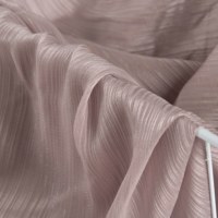 Tissu en satin de polyester jacquard à rayures B10 avec fil argenté, non conducteur, pour la confection de thobes, jilbabs et vêtements