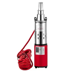 DC screw pump 24v1 "250W0.3HP high head and large flow drilling pump DC solar submersible pump